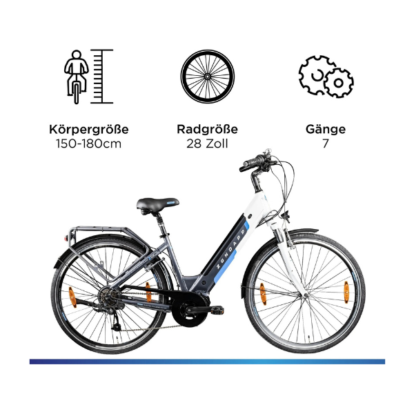 Zündapp Z901 E-Bike Damen 28 Zoll