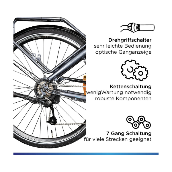 Zündapp Z901 E-Bike Damen 28 Zoll