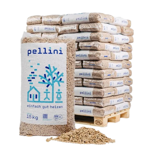 Pellini Holzpellets ENplus A1 – 990 kg Sackware (66 x 15 kg)